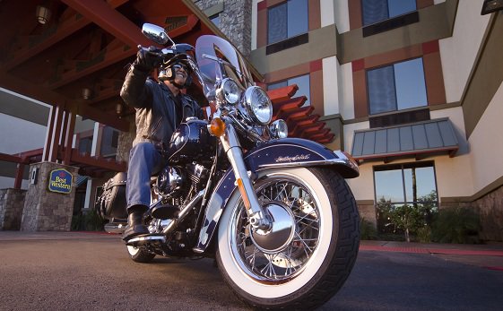 Harleyem z Best Western do Rzymu