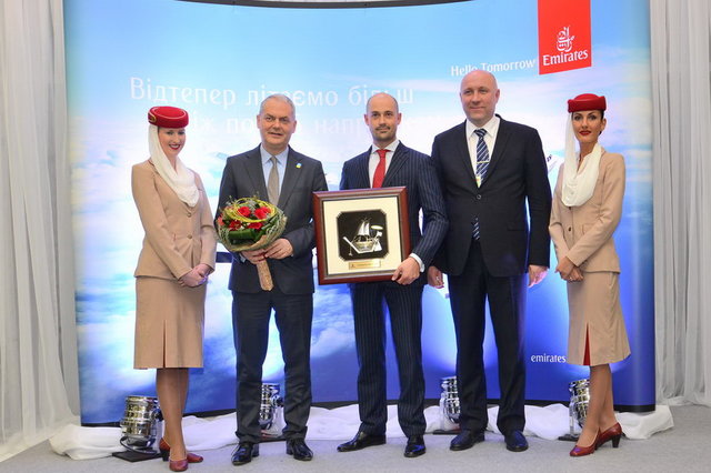 Emirates witają Kijów