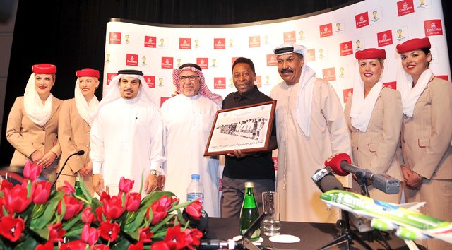 Legendary piłkarz Pelé Globalnym Ambasadorem Emirates